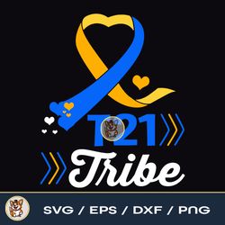 Trisomy T21 Tribe Arrow Down Syndrome Awareness Png, Down Syndrome  File Download PNG SVG EPS DXF