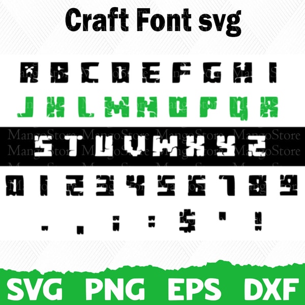 Block Letters Svg Blocks Font Svg Font Svg Silhouette Cricut Font Bundle F Inspire ...