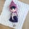 Blythe set clothes - dress with long sleeves and gnome knitted hat, Smart doll clothes, Blythe clothes