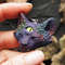 Trippy-cat-rainbow-cat-magic-mushrooms-cat-psychedelic-cat-fractal-jewelry-sacred-geometry-cat-amulet-trippy-jewelry-shaman-cat