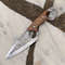 Handmade Karambit Knife, Damascus Fixed Blade Knife, Damascus Gut Hook Knife, Damascus Ka bar Knife Handmade Knives Gift