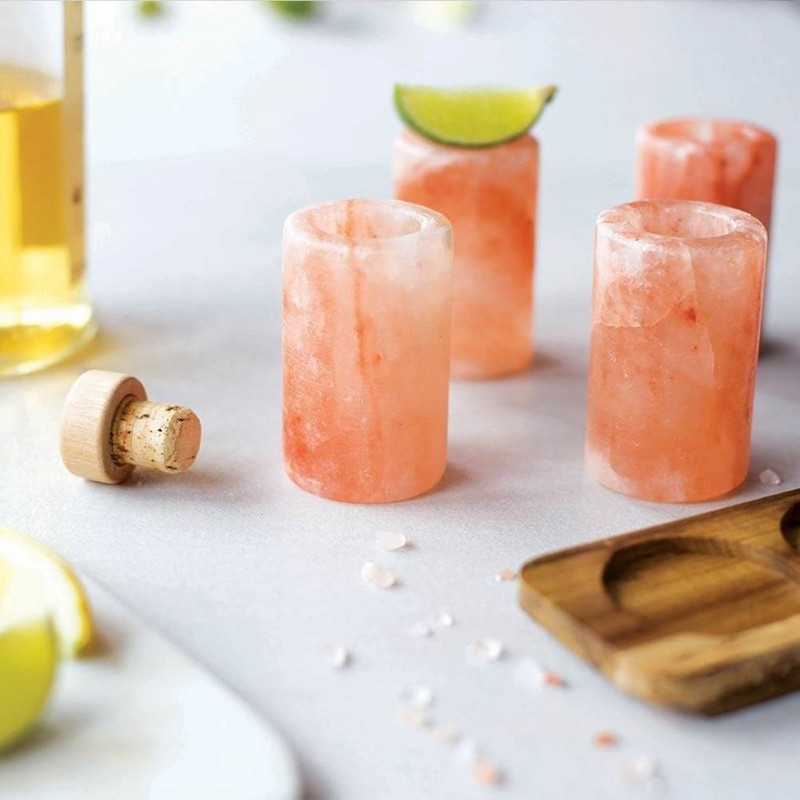Pink Himalayan Salt Crystal Shot Glass Set - Himalayan Trading Co. (1).jpg