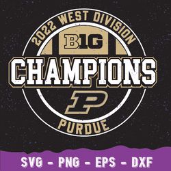 boilermakers big ten west champions svg, big ten west champions jersey, big ten west champions purdue svg, purdue footba