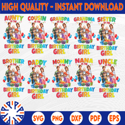cocomelon birthday girl png, cocomelon age 1st 2nd 3rd 4th png, bundle cocomelon sublimation, cocomelon png