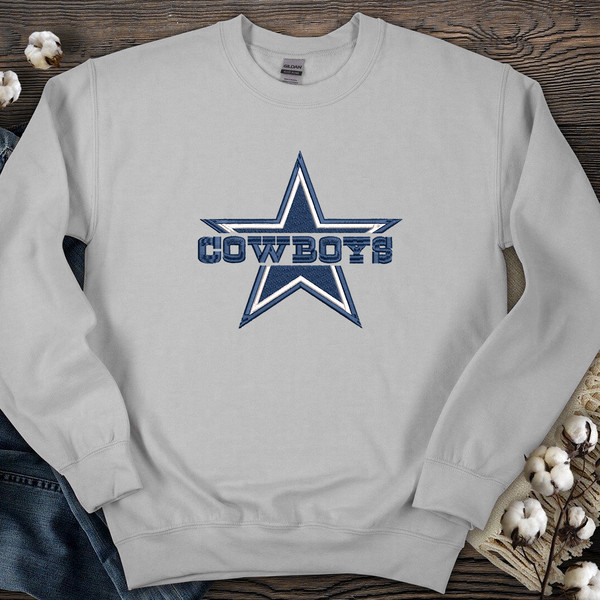 Dallas Cowboys Embroidery Files, NFL Logo Embroidery Designs - Inspire ...