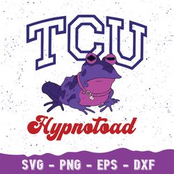 TCU Hypnotoad Svg, Hypnotoad Frog Svg, Hypnotoad Frog Football Coach Svg, Funny Frog Svg