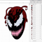 Carnage SVG, Cletus Kasady SVG, Symbiote SVG, Marvel Comics SVG, Supervillain SVG, Venom spin-off SVG, Spider-Man adversary SVG, Carnage logo SVG, Comic book ch