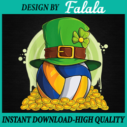 volleyball leprechaun st. patricks day png, st patrick's tackle png, patrick day png, digital download