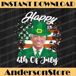 happy 4th of july joe biden st patricks day leprechaun hat png sublimation designs