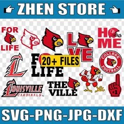 louisville cardinals football svg,sport svg, football svg, silhouette svg, cut files, college football svg, nca