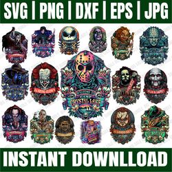 bundle 17 files halloween horor png, halloween bundle, halloween bundle png, halloween character png, instant download