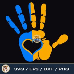 Heart Hand SVG Down Syndrome Awareness Digital  File Download PNG SVG EPS DXF