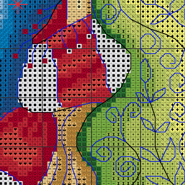 Magic Girl cross stitch pattern-5