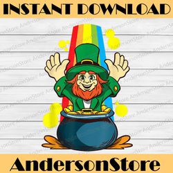 st patricks day cute leprechaun png, happy st. patrick's day, sublimation design, png, leprechaun, digital download, sha