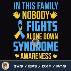 World Down Syndrome Awareness Day March 21th Blue Down Syndrome Ribbon File Download PNG SVG EPS DXF