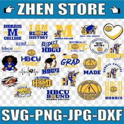 morris college svg, hbcu teams svg, hbcu football svg, sport bundle svg, clipart