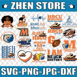 morgan state svg, hbcu teams svg, hbcu football svg, sport bundle svg, clipart