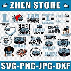 livingstone college svg, hbcu teams svg, hbcu football svg, sport bundle svg, clipart