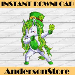 dabbing unicorn leprechaun png, st patricks day png, patrick's day unicorn png, unicorn png, st patrick's day png