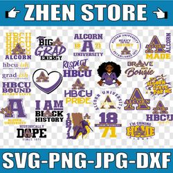 alcorn state university svg, hbcu teams svg, hbcu football svg, sport bundle svg, clipart
