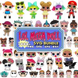 1000 baby lol svg, layered lol , baby svg, cute baby, lol baby svg, happy birthday svg, clipart, cricut, shirt design, l