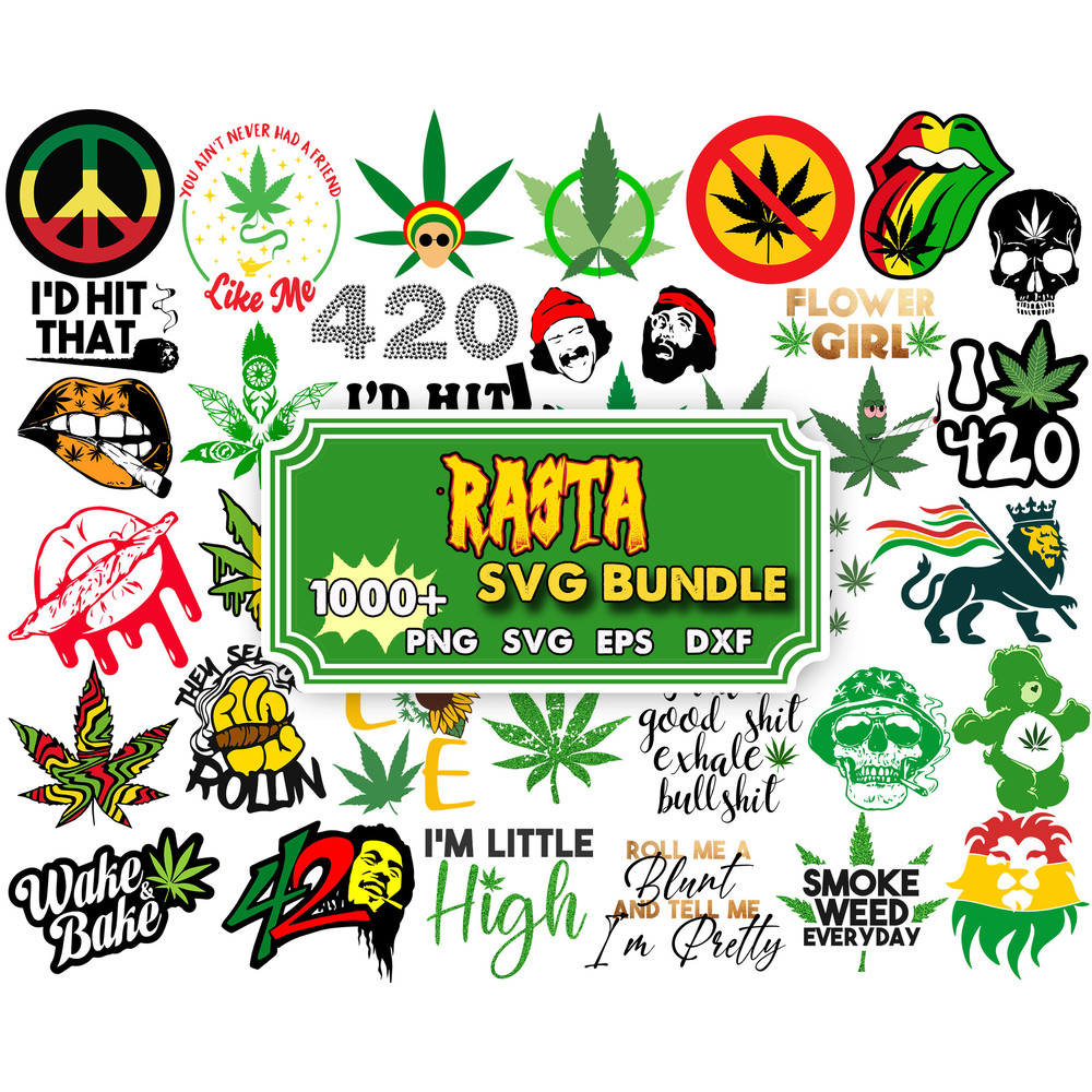 1000 Mega Bundle Svg, Cannabis Svg Bundle Cutting File for Cricut , Rasta svg,Mega bundle svg,Weed svg,Marijuana svg.jpg