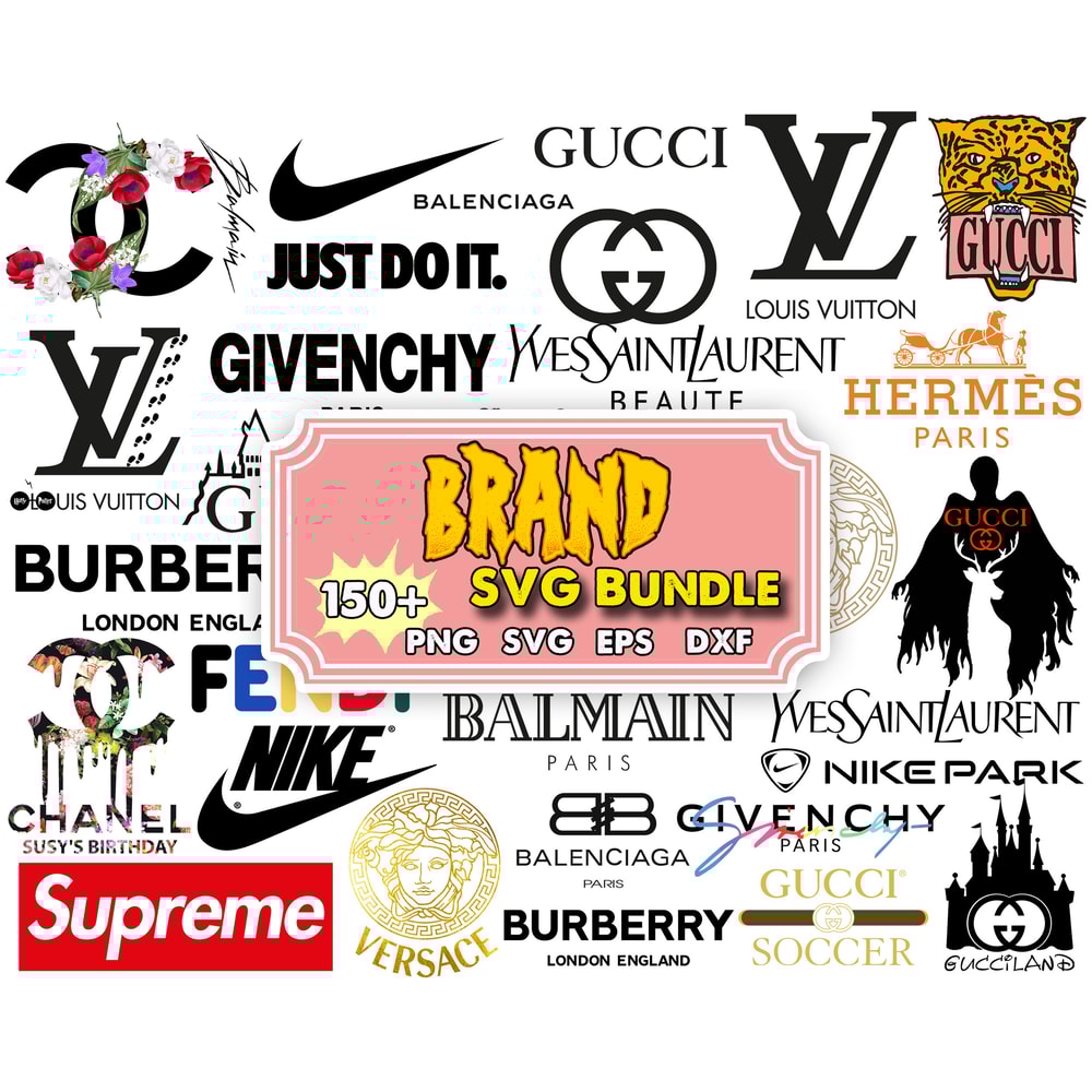 150 Logo Brand Bundle Svg, Fashion Brand Svg,Famous Brand Svg, Silhouette Svg Files.jpg