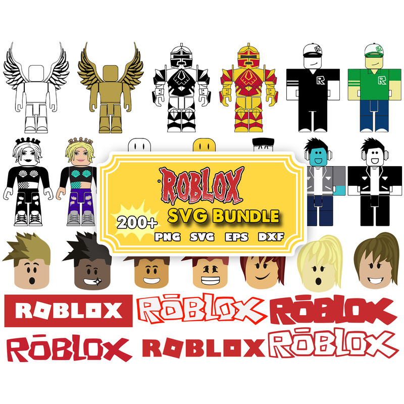 200 Gaming Svg Bundle, Game Svg, Game png, Roblox svg bundle, silhoutte.jpg