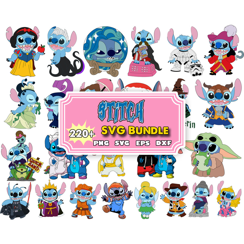 220 Lilo and stitch svg bundle files, lilo and stitch svg for cricut, Layered Files, Stitch svg, Stitch png, cricut.jpg