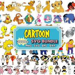 3160 bundle cartoon svg, cartoon vector, cartoon cut file, cartoon clipart, cartoon bundle, cartoon silhouette, cartoon
