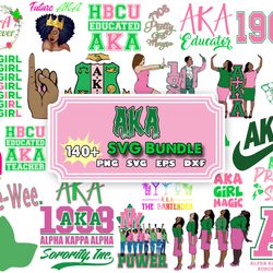 aka svg bundle, aka svg files for cricut, aka svg 1908, alpha kappa alpha sorority svg, aka svg pearls, aka svg with vin