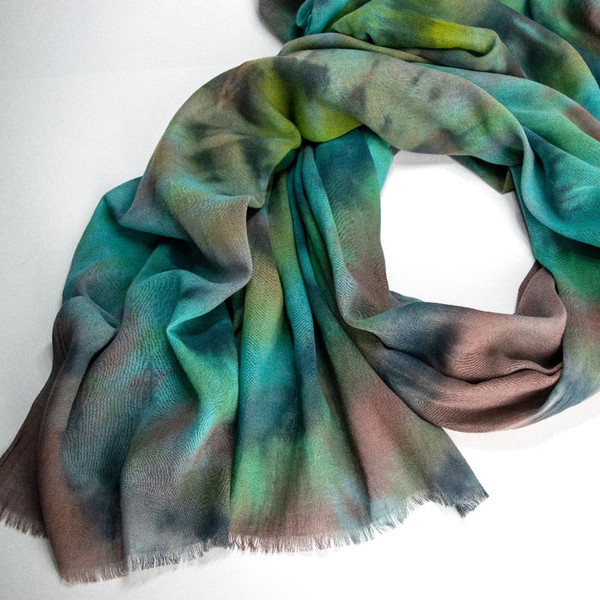Pure-cotton-scarf-colorful-green-brown-scarf-cotton-shawls-and-wraps-tie-dye-style.jpg