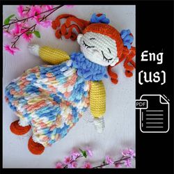 PDF Crochet Doll Pajamas Holder Pattern