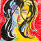 8 пикс Portrait of a girl, a woman with black hair, blue eyes, bright colors, red, yellow, oil pastel.png