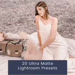 20 ultra matte lightroom presets