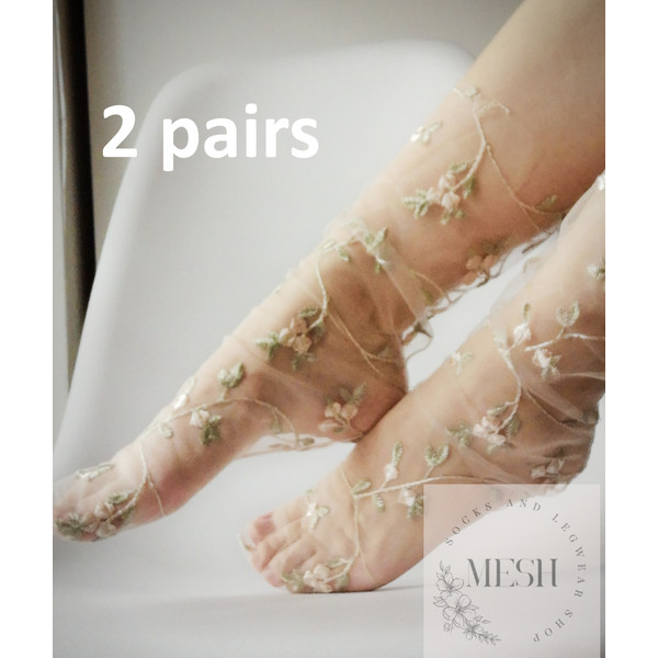 floral-embroidered-sheer-socks-lace-coquette