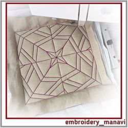 17 Quilt Block Machine Embroidery Designs - 6 Sizes