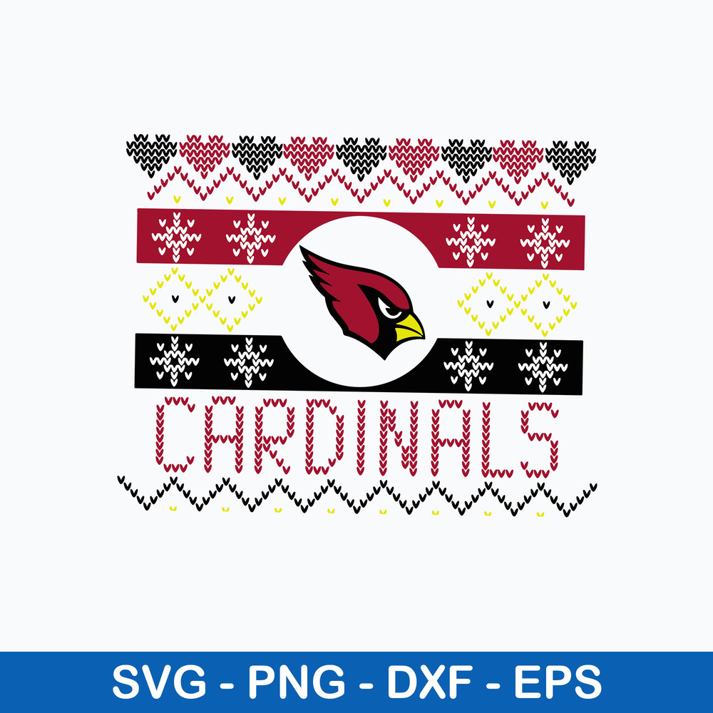 Arizona Cardinals Fair Isle Svg, Arizona Cardinals Svg, Nfl Svg, Png Dxf Eps File.jpeg