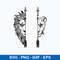 Arrow Lion Couple Svg, Lion Svg, Animal Svg, Png Dxf Eps Digital File.jpeg