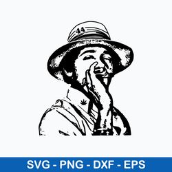 barack obama smoking pot svg, obama smoking svg, png dxf eps digital file