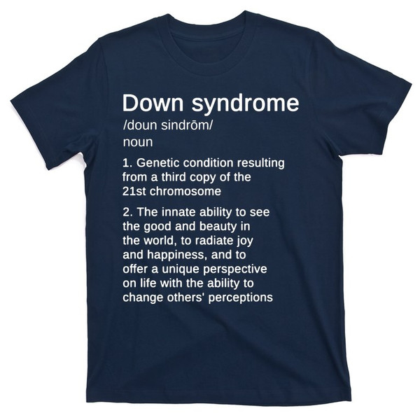 Down Syndrome Definition Awareness Month T-Shirt.jpg