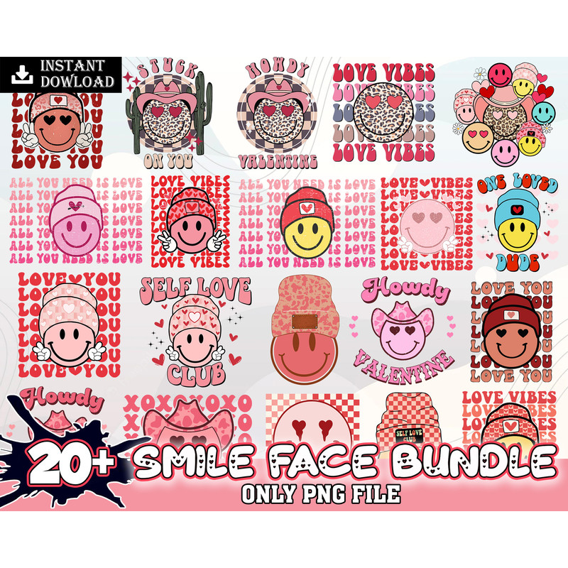 Smiley Face Svg Bundle, Smiley Face Svg, Smiley Face,Png,Dxf,Svg,Happy Face, Trendy svg,Groovy Svg,Emoji Bundle,Emoji svg, Cricut,Silhouette.jpg