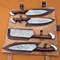 Custom Handforged Damascus Steel Chef Knives Set Bbq Knife Set, Kitchen Knives Set, Kitchen Knife, Handmade Knives.jpg