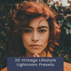20 vintage lifestyle lightroom presets