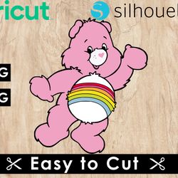 care bears svg files, care bears png files, vector png images, svg cut file for cricut, clipart bundle