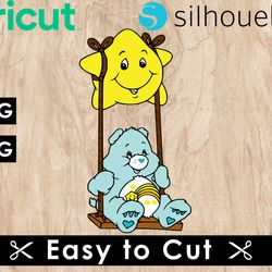 care bears svg files, care bears png files, vector png images, svg cut file for cricut, clipart bundle