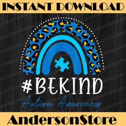 be kind autism awareness png, autism png, be kind rainbow png, sublimation