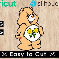 care bears svg files, care bears png files, vector png images, svg cut file for cricut, clipart bundle