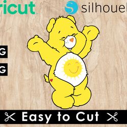 care bears svg files, care bears png files, vector png images, svg cut file for cricut, clipart bundle