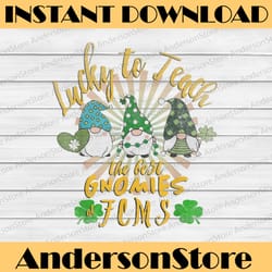 lucky to teach at fcms png, lucky teacher png, teacher retro png, lucky png